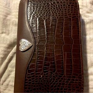 Brighton leather planner